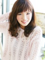 ヘア ジュレ ドゥ(hair jurer deux) 【ヘアジュレドゥ 花井】 可愛いふわカールセミディ