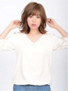 アース 佐賀夢咲店(HAIR&MAKE EARTH) 愛されナチュラルミディ【EARTH佐賀夢咲店】