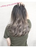 ホワイティーグラデーション☆