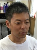大人ソフトモヒカン・ボウズ風