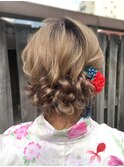 色っぽ可愛い☆下目ボリュームまとめアレンジ
