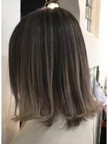 ヘア デザイン 虹いろのはさみ&nbsp;エアタッチ+モノトーンカラー