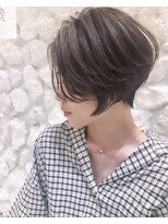 モアナ バイ ヘッドライト 沖縄南風原店(Moana by HEADLIGHT)&nbsp;ハンサムショート#イメチェン#アッシュ#小顔