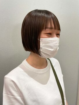 マッシュ チャヤマチ(MASHU chayamachi) ミニボブ×mashuモイスチャーストレート