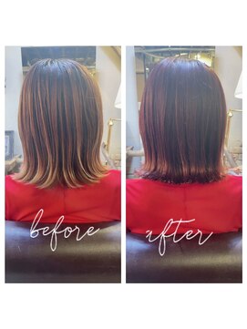 アックスピュア(axe pure) フェミニンな艶レッドカラー