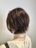 彫刻ドライカット＋オーガニックカラー(リタッチ)　￥8200　[藤沢]