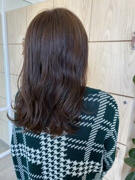 アドラーブル けやき通り店(adorable) 30代髪質改善レイヤーカールハイライトベージュ