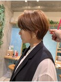 Lond fleur林 くびれヘアショートボブ アースカラー