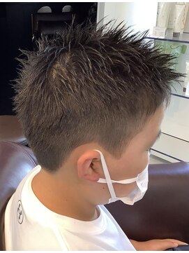 ミューコロル(mieux color) 小学生　メンズショート　ソフトモヒカン