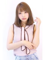 オーロ 西宮店(ORO)&nbsp;マロンベージュＡラインロブ