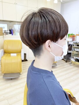 モリオ フロム ロンドン 成増店 【morio成増 セリザワ】刈り上げマッシュショート