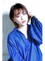 クシュ 所沢西口プロぺ通り(kusyu... )&nbsp;カール×セミディ×シアーカラー×姫カット×ダークアッシュ