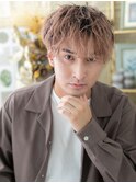 外国人風カラーツイスパフェードマッシュa川口10代20代30代