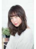髪質改善 無造作 抜け感ヘア 大人ボブ 【アリシアヘアー 那珂】