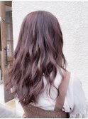 三重富田韓国レイヤーカット顔周りレイヤーボブグレージュカラー