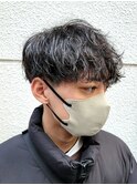 ゆるめ波巻きスパイラルパーマ