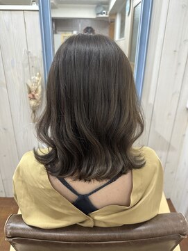 リミエ(RIMIE) #オリーブグレー#髪質改善カラー#レルミストリートメント