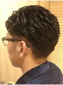 落ち着きのあるパーマ