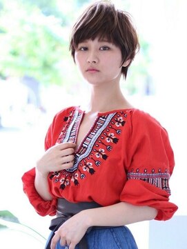 エムスラッシュ ソル センター南(M.SLASH SOL) ■SOLセンター南・10-9■大人ガーリー♪オンブレ甘辛ショート