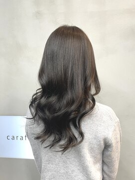 カラフェ(carafe) ブリーチなしで叶える透明感アッシュグレージュ