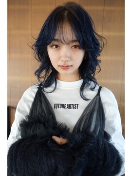 ランプヘアー(LAMP hair) navy