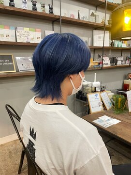 ルーア カインドサロン(Ruua kind salon) インディゴブルー