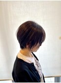 ナチュラルショートボブ