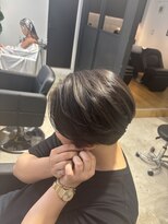 エイト 藤沢店(EIGHT fujisawa)&nbsp;グレージュカラー×ハンサムショート