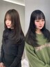【高嶋指名限定】ウルフorレイヤーカット+カラー+Aujua4stepトリートメント