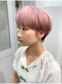 ショート×ピンクカラー◎Yamamoto 