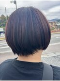 ショートヘア 丸みショート 小顔ヘア