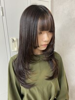 ルノン シェリー(LUNON cheliy)&nbsp;フェイスフレーミング/ミルクティーベージュ/レイヤーカット