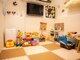 ビズヘアー グランバース(bisou hair grandbase)の写真/【河内山本/駐車場あり】子育てママに嬉しいお子様と一緒に通える♪キッズスペースあり！施術中も安心◎