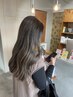 ハイライト+カラー+前処理 treatment　16500均一