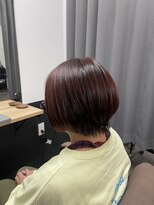 テーラヘアー ユーカリが丘店(TELA HAIR)&nbsp;ブリーチなしレッド♪