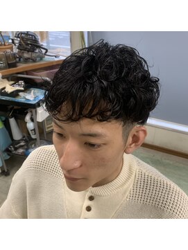 スペースシグマ 理容 美容 ランダムツイストスタイルパーマ