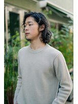 ボンド 三軒茶屋(Bond)&nbsp;メンズロング×グランジパーマ◎三軒茶屋 RYUKI メンズパーマ