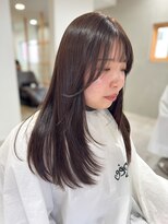 ミュゼプリュム(Musee plume) レイヤーカット×ロングヘア