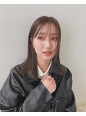 髪質改善でナチュラルストレートヘア【mikino】
