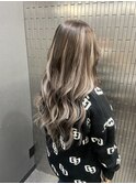 #ハイライト#バレイヤージュ#ロングヘア