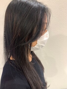 ルーチェココ ブラン(Lu'ce coco blanc) 韓国風フェイスレイヤー×艶ロング