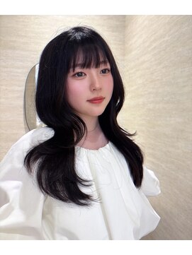 ポイントファイブバイソレイユ 藤沢店(.5 by SOLEIL) ロング韓国ヘアくびれ巻きレイヤーカット