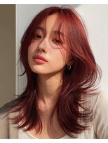 ジュール サウス 新宿南口(Joule South)&nbsp;顔周り/レイヤーカット/ブリーチなし/韓国レイヤー/前髪カット