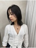 暗髪ヘア