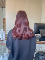 マインドヘアー(MiND HAiR) チェリーレッド_ゆるウェーブ_色持ち重視カラー_109