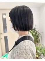 ガリカ シーム(Gallica/SEAM)&nbsp;フェミニンボブ/切りっぱなしボブ/艶感地毛風カラー