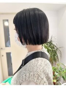 ガリカ シーム(Gallica/SEAM) フェミニンボブ/切りっぱなしボブ/艶感地毛風カラー