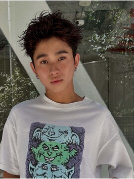 ヒュージ 三軒茶屋(huge) スパイキーショート/ニュアンスパーマ/メンズカット/メンズ