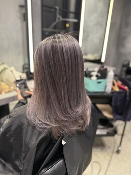 ガフフリーサロン(Guff free salon) 白髪ぼかしバレイヤージュ