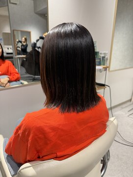 美質感ストレートボブ